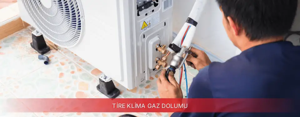 Tire İlçemi Finlux Klima Gaz Dolumu
