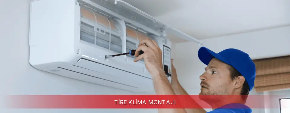 Tire İlçemi Finlux Klima Montajı